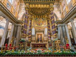 Basílica de Santa María la Mayor en Roma. Basílica de Santa María la Mayor en Roma.