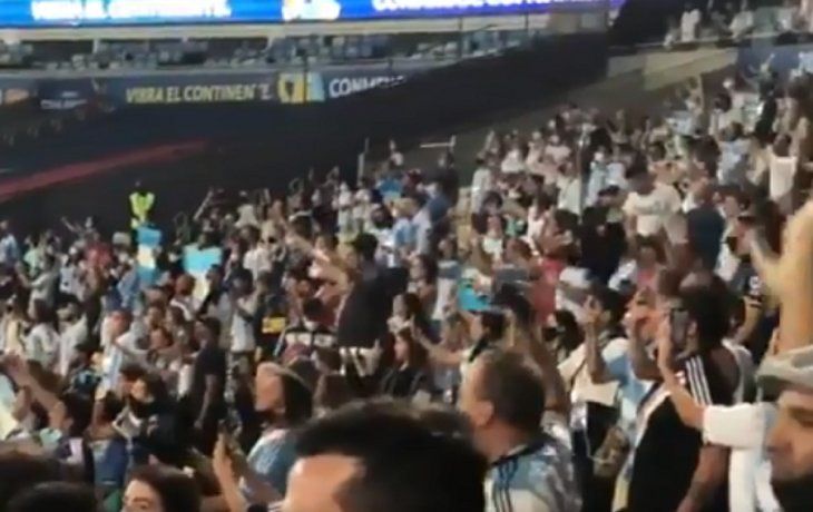 ¡Eufóricos! Así están los hinchas argentinos en el Maracaná