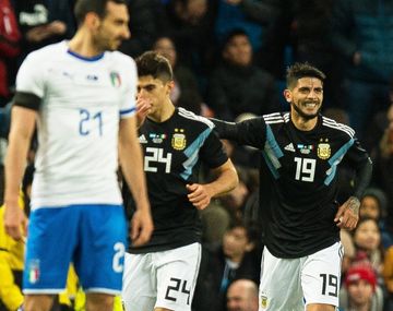 ¡Buffon en modo estatua!: El golazo de Banega para Argentina ante Italia