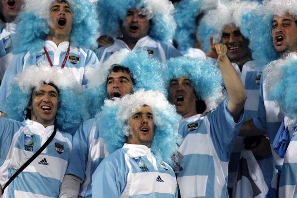 Hinchas argentinos
