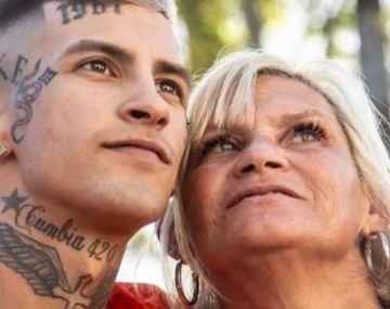 L-Gante y su madre