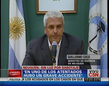 Neuquén: afirman que cortes de luz fueron causados por atentados
