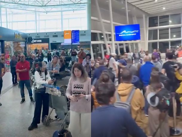Caos en Brasil: un vuelo que salió de Ezeiza rumbo a Madrid dejó a 400 pasajeros varados por una emergencia
