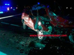 Choque y muerte en San Juan