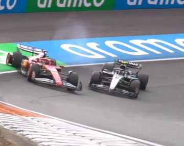 Impactante choque entre Charles Leclerc y Kimi Antonelli en el GP de Países Bajos