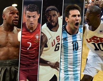 ¿Cuáles son los deportistas mejor pagos del mundo?