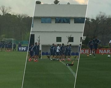 La Seleccion realizó el primer entrenamiento para el debut por Eliminatorias