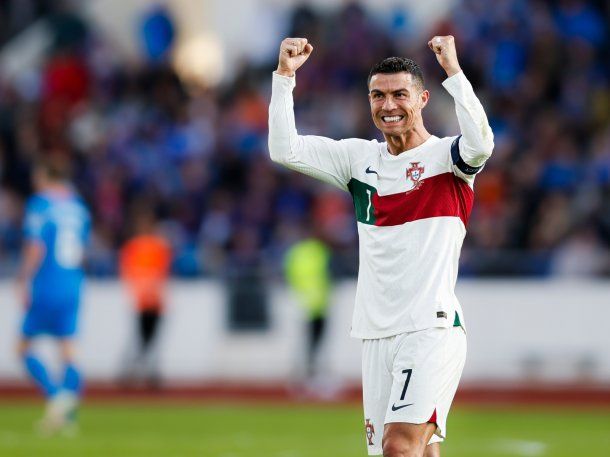Cristiano Ronaldo marcó un nuevo récord en Portugal y lo celebró con un gol agónico
