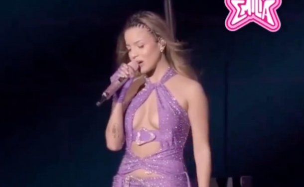 Internaron a Emilia Mernes: el comunicado sobre sus shows