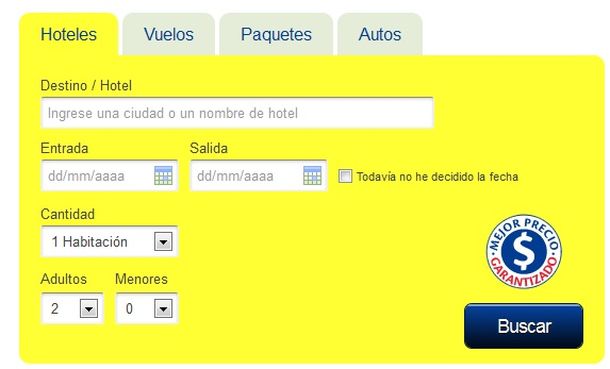 Las webs de turismo, desactualizadas tras la suba del recargo