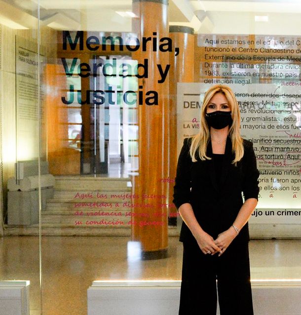 Fabiola Yañez apoyó la candidatura del Museo ESMA como patrimonio histórico de la humanidad