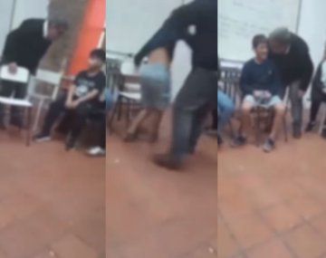Video: tremenda agresión de un maestro a un alumno en una escuela