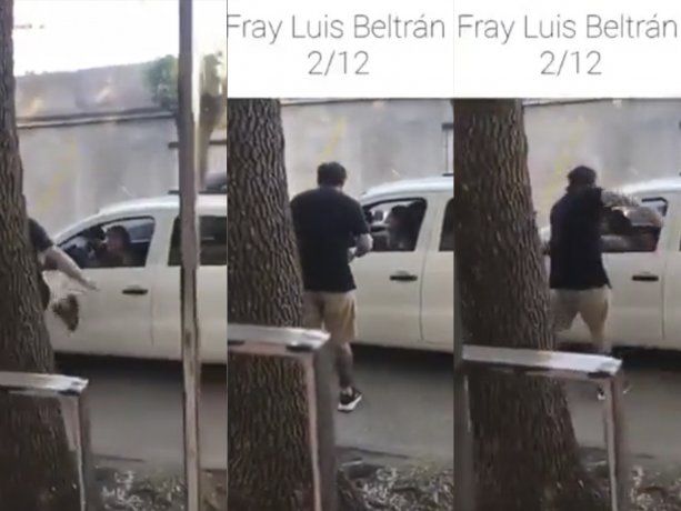 Relatos salvajes: una mujer le chocó el auto y la atacó a golpes