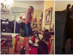 Brian Lanzelotta pasó la Navidad con Francisco Delgado Brian Lanzelotta pasó la Navidad con Francisco Delgado