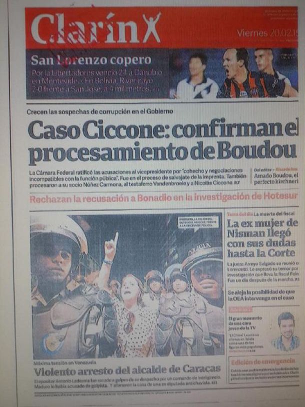 Qué pasó con Clarín: ¿por qué salió tarde este viernes?