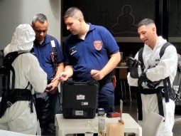 panico en belgrano por un escape toxico