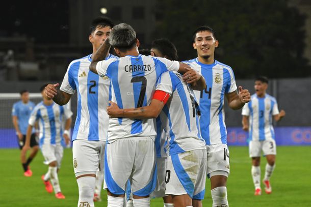 En un vibrante duelo, la Selección Sub-20 venció por 4-3 a Uruguay en el Sudamericano