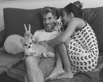 Lourdes Sánchez y el Chato Prada