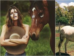 calu rivero se arrepintio y se mostro al natural con un caballo calu rivero se arrepintio y se mostro al natural con un caballo