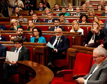 Cataluña declaró su independencia y Rajoy anunció la intervención