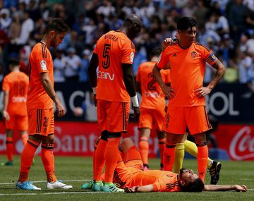 Hubo momentos de tensión en La Rosaleda