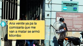 el mensaje de uno de los presos de pergamino: se armo quilombo, me van a matar el mensaje de uno de los presos de pergamino: se armo quilombo, me van a matar