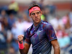 Con el ojo de tigre estuvo Del Potro ante Federer Con el ojo de tigre estuvo Del Potro ante Federer