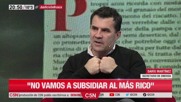 Darío Martínez en C5N: Es importante que todos se anoten para recibir subsidios