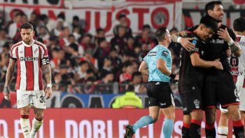 huracan vencio a river y la picanteo por redes con chicanas por el container y morena beltran