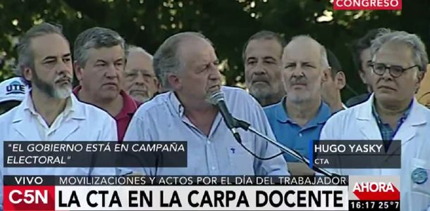 La CTA llamó a un nuevo paro: Que marzo quede chico a lo que viene