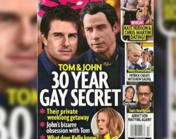 Aseguran que Tom Cruise y John Travolta fueron pareja