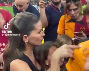 El tenso momento de la China Suárez con Rufina en los festejos en Turquía