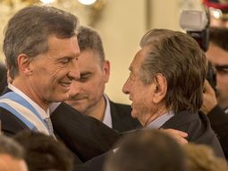 Mauricio y Franco Macri