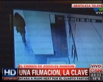 El video que mostraría a Ángeles volviendo a su casa