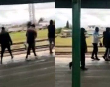 Barras de Racing atacaron a los de Deportivo Cali en una estación de tren: dos apuñalados