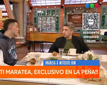 Cómo fue el rating de La Peña de Morfi de Jey Mammón con Santi Maratea