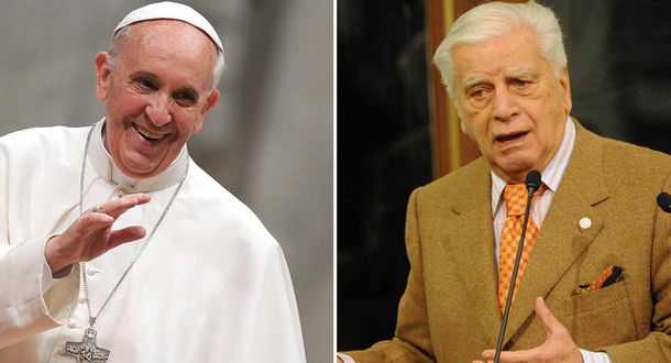 El papa Francisco recordó a Antonio Cafiero y rezó por su alma