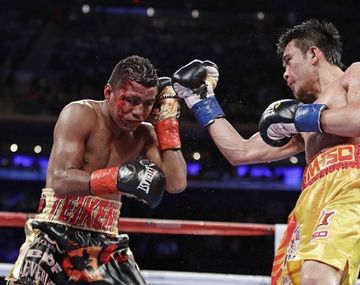 Chocolatito González perdió el títluo de la CMB - Crédito:  LA PRENSA/AP