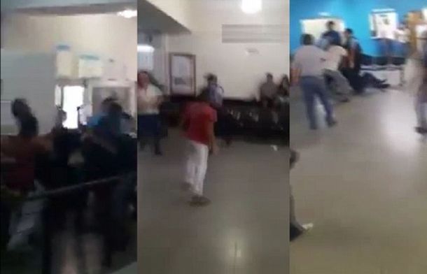 Trabajadores de un call center y policías se pelearon en Córdoba