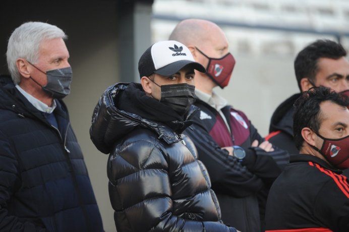 Pity Martínez, presente en el Monumental
