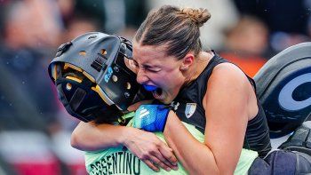 Las Leonas campeonas del Mundial de Hockey.