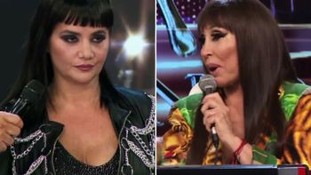 Picante cruce entre Nancy Pazos y Moria Casán en ShowMatch Picante cruce entre Nancy Pazos y Moria Casán en ShowMatch