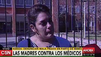 ezeiza: denuncian mala praxis con bebes en un hospital ezeiza: denuncian mala praxis con bebes en un hospital