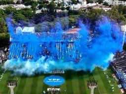 asi fue el recibimiento de la hinchada de gimnasia para el clasico con estudiantes asi fue el recibimiento de la hinchada de gimnasia para el clasico con estudiantes