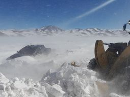 Una familia estuvo varada durante tres días en la Cordillera de los Andes