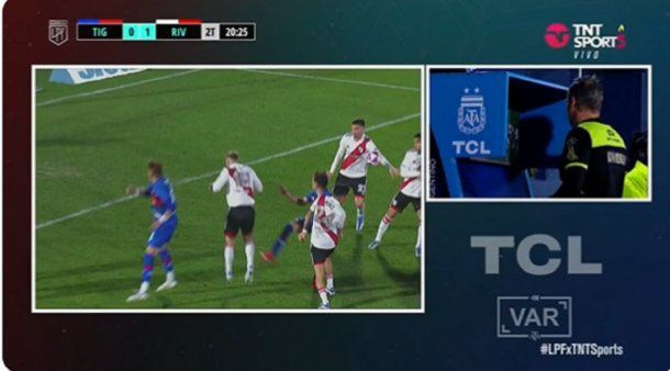 Polémica en Tigre-River: ¿Fue penal de Mammana?