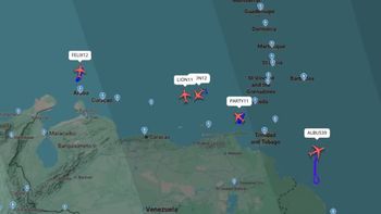 afirman que cinco aviones de guerra de estados unidos sobrevolaron las costas de venezuela afirman que cinco aviones de guerra de estados unidos sobrevolaron las costas de venezuela