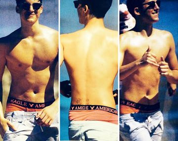 Nace un nuevo sex symbol: Francisco Tinelli deslumbró con su cuerpo