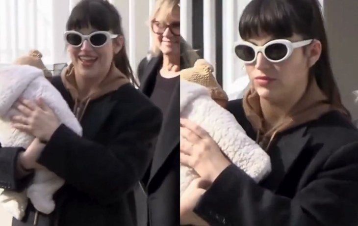 Úrsula Corberó paseando con Dante Darín.