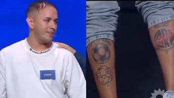 es fanatico de river, tiene tatuado a riquelme y se volvio viral: al que le gusta el futbol, sabe es fanatico de river, tiene tatuado a riquelme y se volvio viral: al que le gusta el futbol, sabe